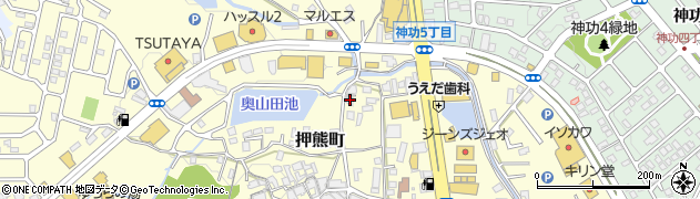 奈良県奈良市押熊町499周辺の地図