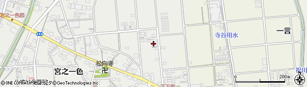 静岡県磐田市宮之一色215周辺の地図