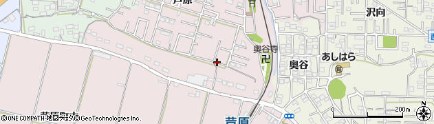 愛知県豊橋市芦原町周辺の地図
