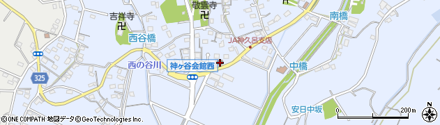 浜松神久呂郵便局 ＡＴＭ周辺の地図