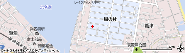静岡県湖西市風の杜23-8周辺の地図