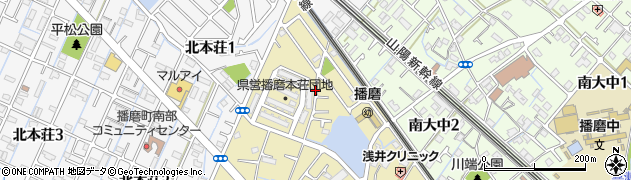 兵庫県加古郡播磨町宮北1丁目周辺の地図