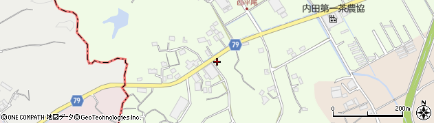静岡県菊川市中内田6646周辺の地図