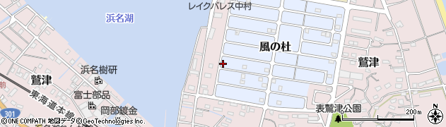 静岡県湖西市風の杜23-10周辺の地図