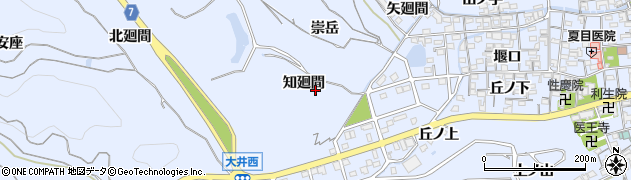 愛知県南知多町（知多郡）大井（知廻間）周辺の地図