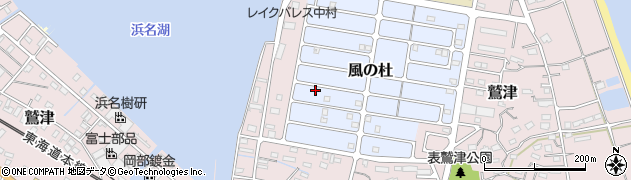 静岡県湖西市風の杜23-4周辺の地図