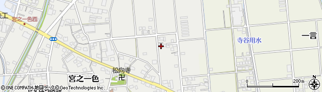 静岡県磐田市宮之一色214周辺の地図
