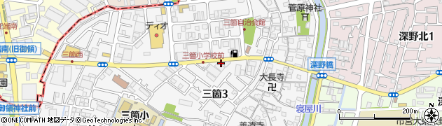 株式会社三笠工務店周辺の地図