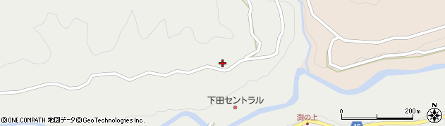 静岡県下田市北湯ケ野240周辺の地図