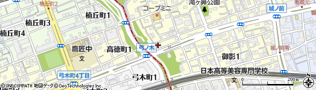ニス・シャーロック神戸ヒルズ周辺の地図
