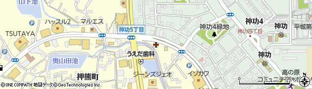 ビッグボーイ奈良平城店周辺の地図