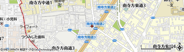 ほっかほっか亭　南寺方店周辺の地図
