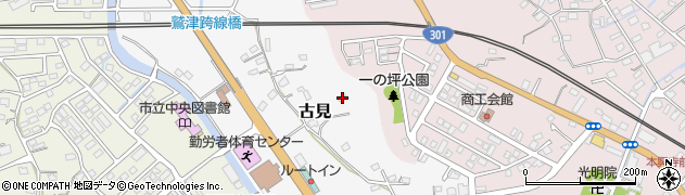 静岡県湖西市古見1059周辺の地図