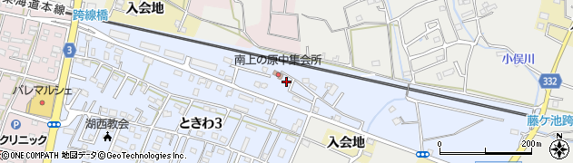 静岡県湖西市ときわ1丁目周辺の地図
