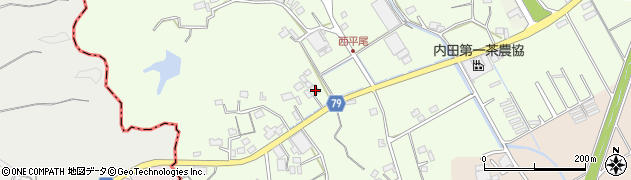 静岡県菊川市中内田6461周辺の地図