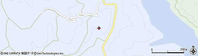 京都府南山城村（相楽郡）高尾（下海戸）周辺の地図