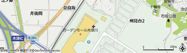 ビジョンメガネガーデンモール木津川店周辺の地図