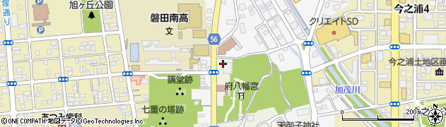 静岡県労働金庫　磐田ローンセンター周辺の地図