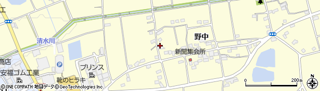 兵庫県神戸市西区岩岡町野中453周辺の地図