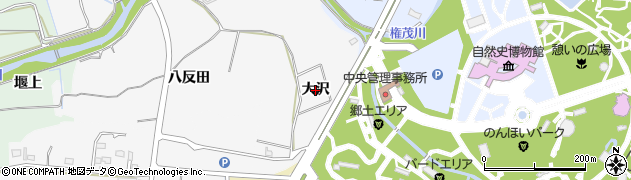 愛知県豊橋市藤並町（大沢）周辺の地図