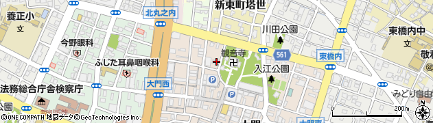 大宝院周辺の地図