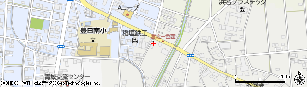 静岡県磐田市宮之一色1225周辺の地図
