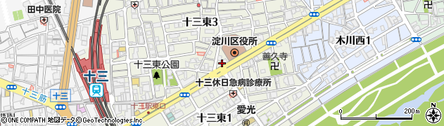 大阪イギー周辺の地図