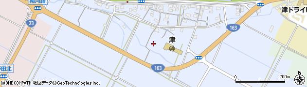 三重県津市南河路周辺の地図