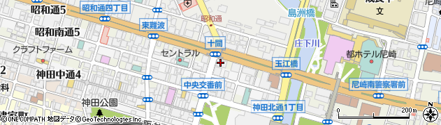 みずほ銀行尼崎支店 ＡＴＭ周辺の地図
