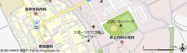 岡山県岡山市東区瀬戸町江尻1085周辺の地図