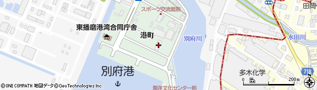 兵庫県加古川市別府町港町3周辺の地図