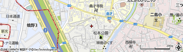 大阪府門真市ひえ島町3周辺の地図