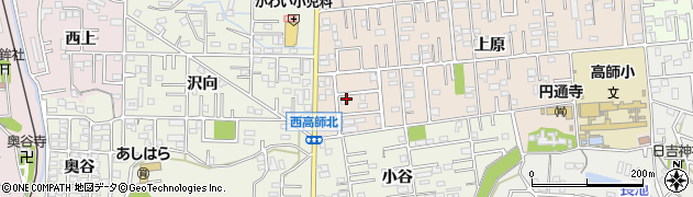 愛知県豊橋市上野町上原22周辺の地図