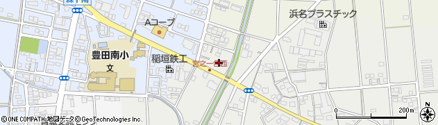 静岡県磐田市宮之一色8周辺の地図