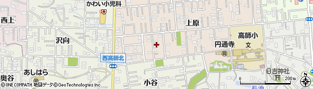 愛知県豊橋市上野町上原38周辺の地図