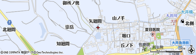 愛知県知多郡南知多町大井西園1周辺の地図