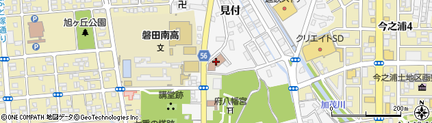 磐田郵便局配達周辺の地図