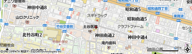 こんぴらさん 三和店周辺の地図