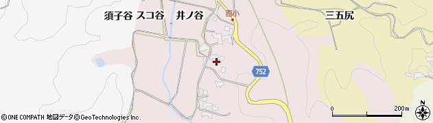 京都府木津川市加茂町西小峰畑61周辺の地図