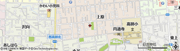 愛知県豊橋市上野町上原47周辺の地図