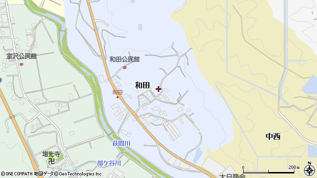 〒421-0507 静岡県牧之原市和田の地図