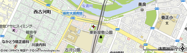 龍津寺周辺の地図