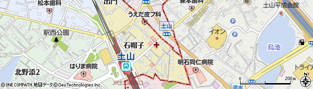 土山内科外科医院周辺の地図