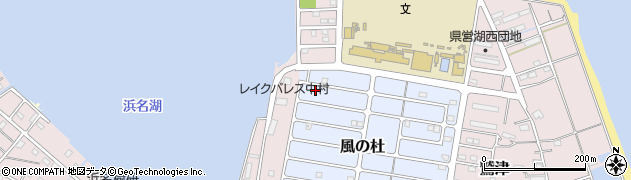 静岡県湖西市風の杜10周辺の地図