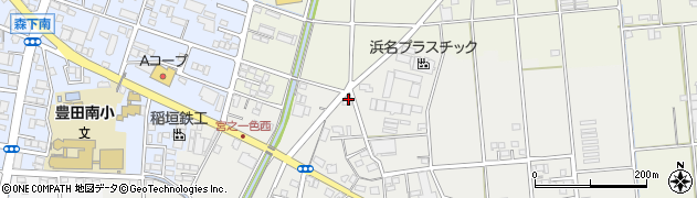 静岡県磐田市宮之一色27周辺の地図