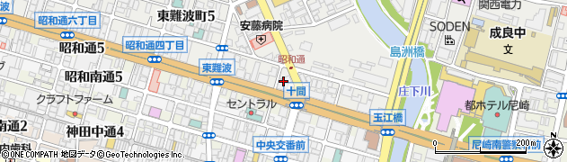 播州信用金庫尼崎支店周辺の地図