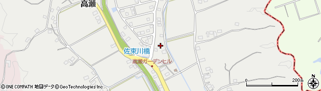 静岡県掛川市高瀬158周辺の地図