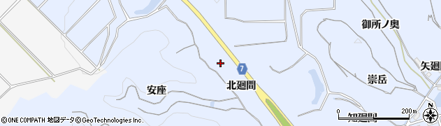 愛知県南知多町（知多郡）大井（北廻間）周辺の地図