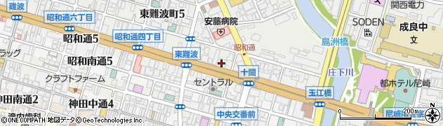 京都銀行尼崎支店 ＡＴＭ周辺の地図