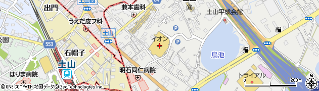 キャンドゥイオン土山店周辺の地図